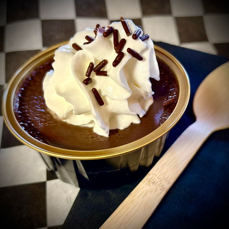 Retro Chocolate Pudding