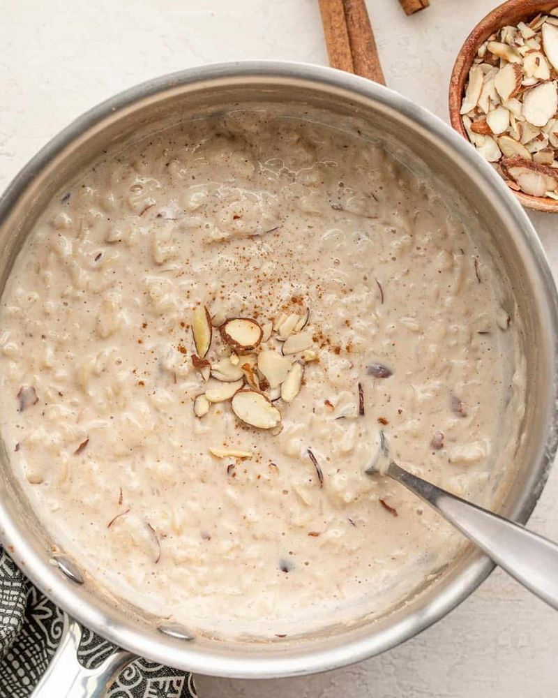 Rice Pudding from Leftover Rice