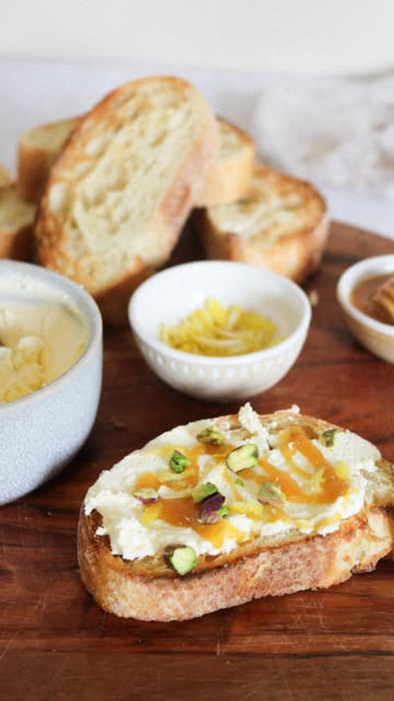 Ricotta and Honey Toast
