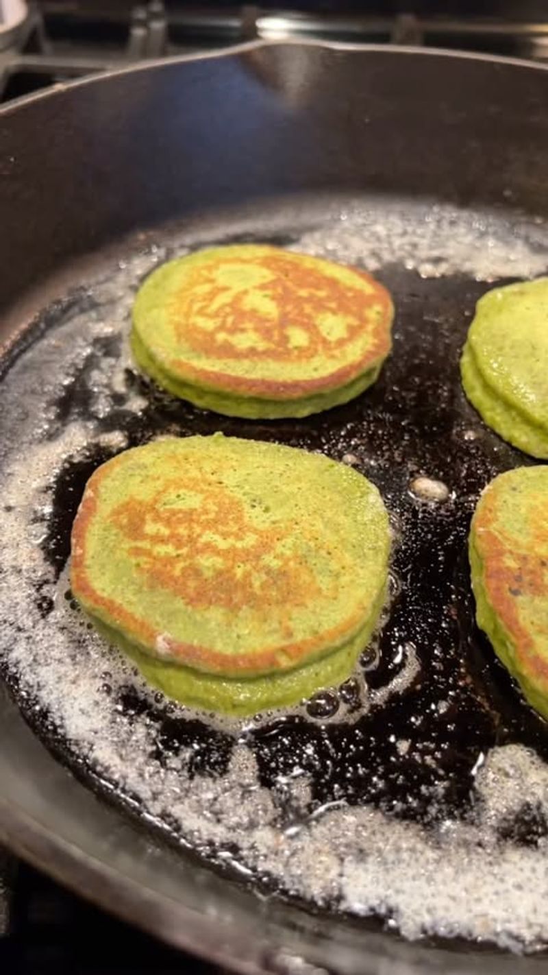 Ricotta and Spinach Pancakes