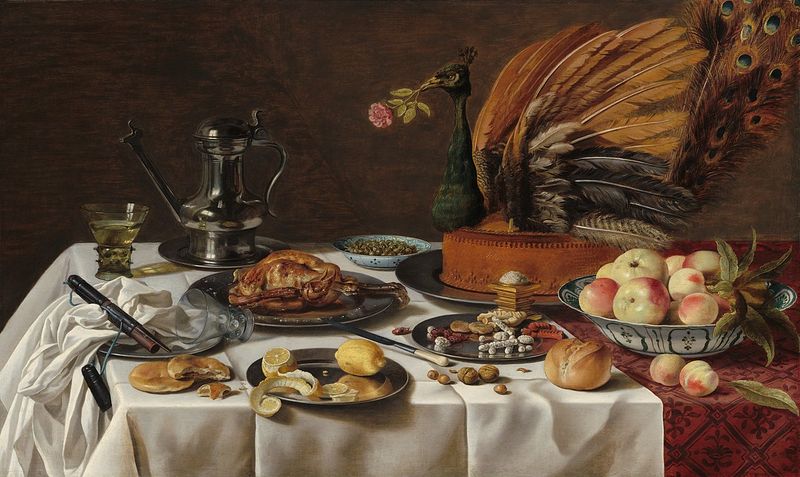Roasted Peacock