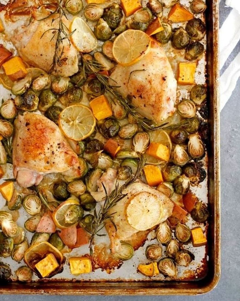 Rosemary Lemon Chicken Bake