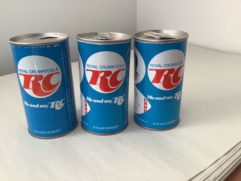 Royal Crown Cola in Steel Cans