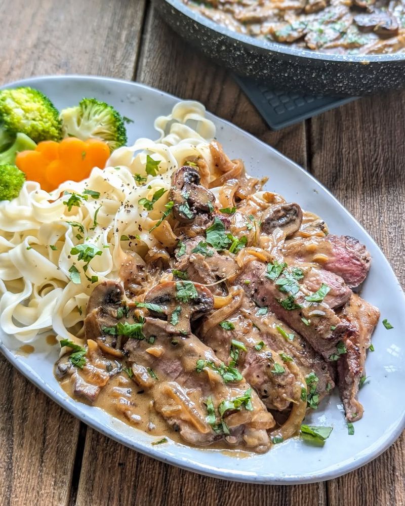 Russian Beef Stroganoff