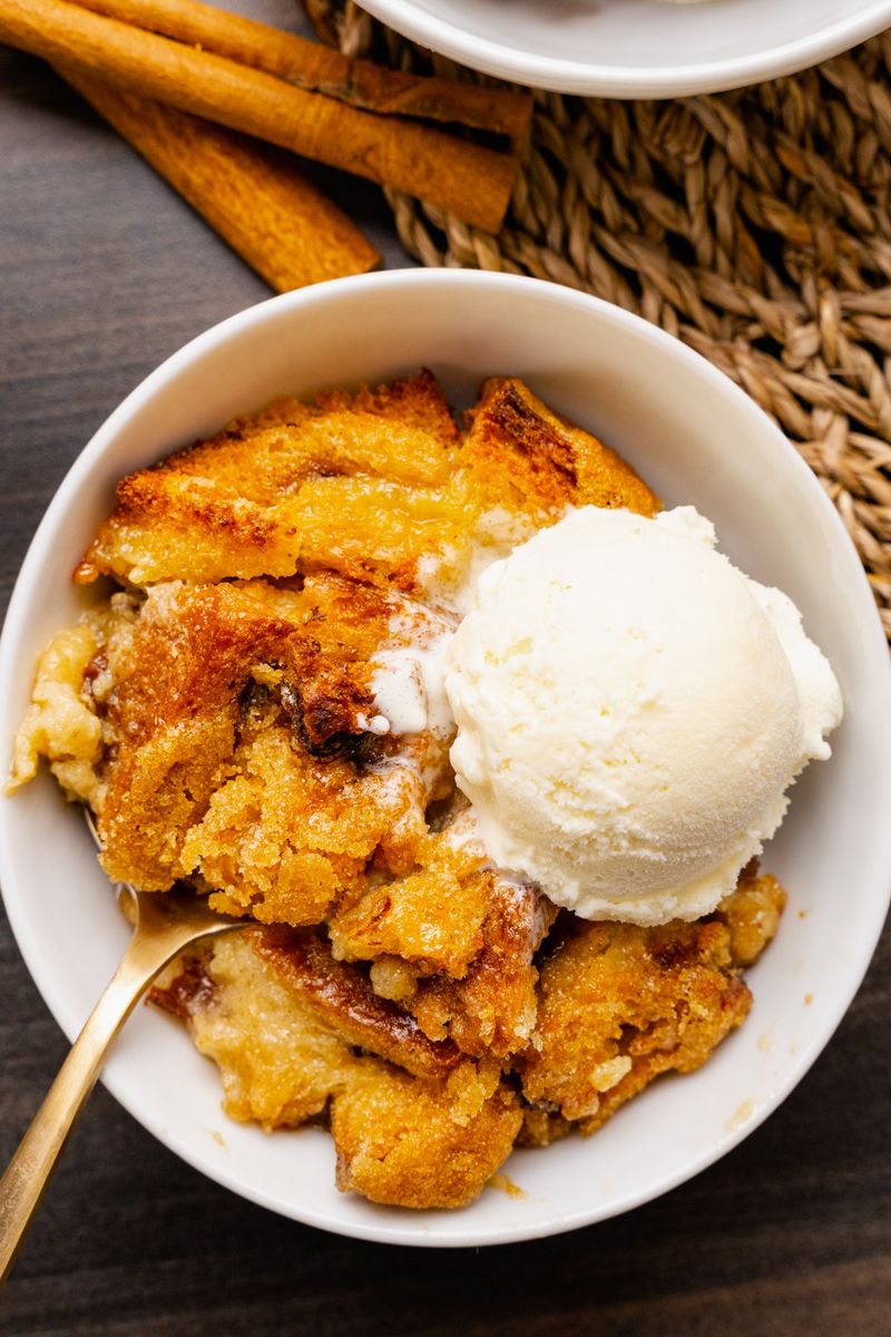 Rye and Raisin Pudding