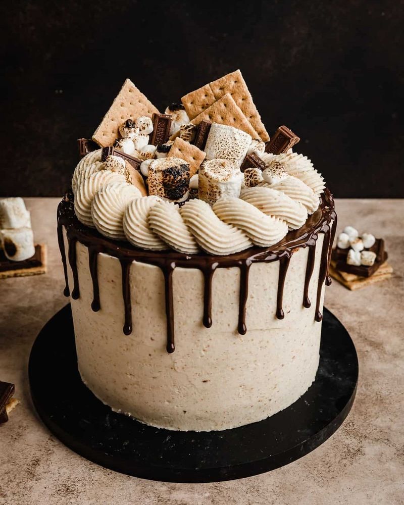 S'mores Layer Cake