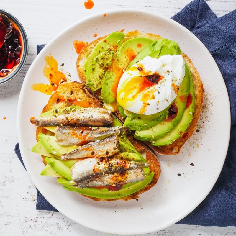 Sardine and Avocado Toast