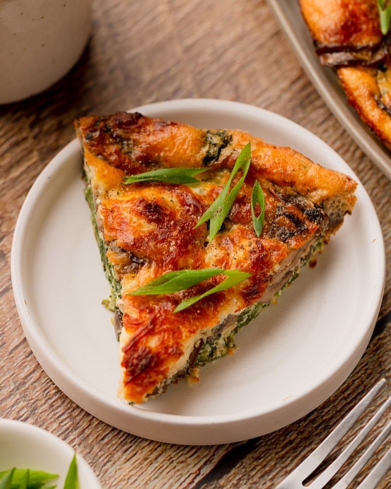 Savory Spinach Quiche