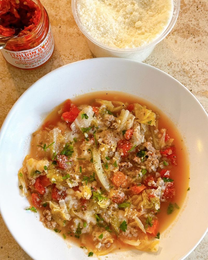 Savoy Cabbage Soup