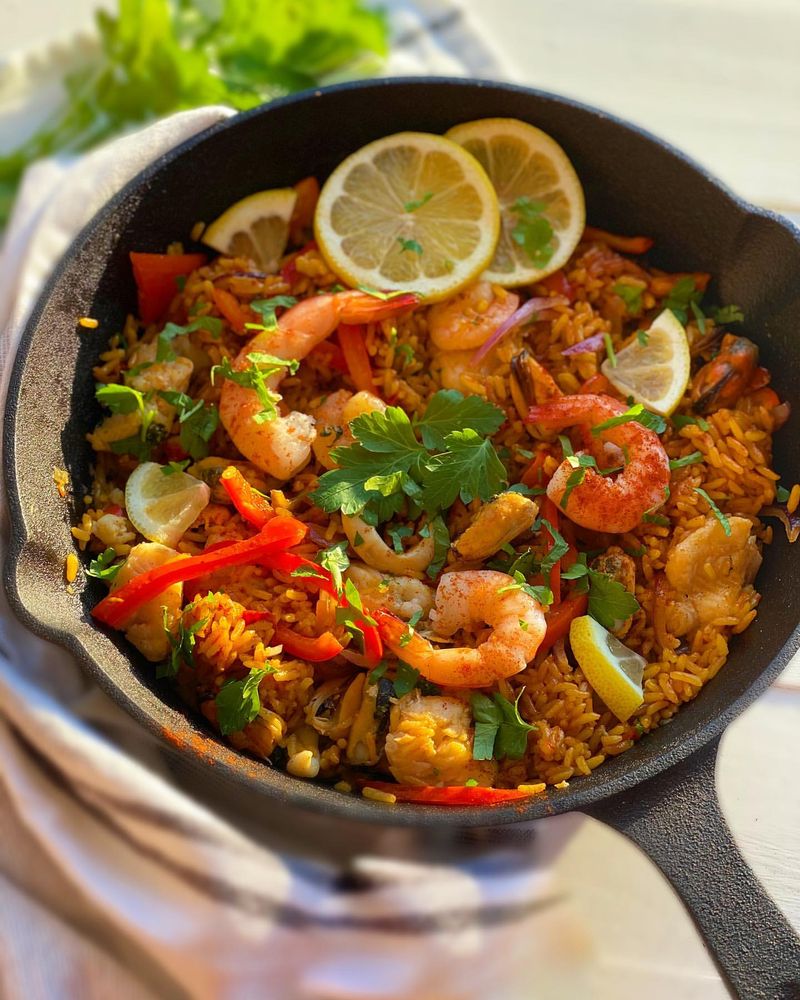 Seafood Paella