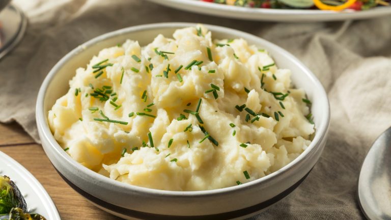 mashed potatoes
