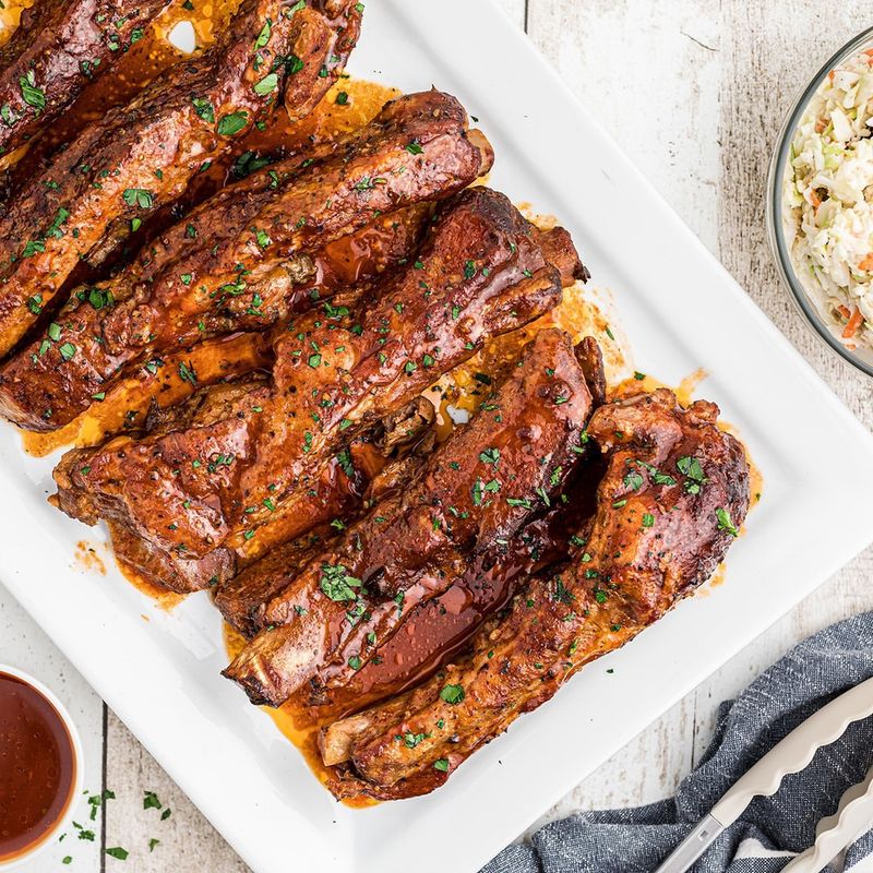 Slow Cooker BBQ Ribs