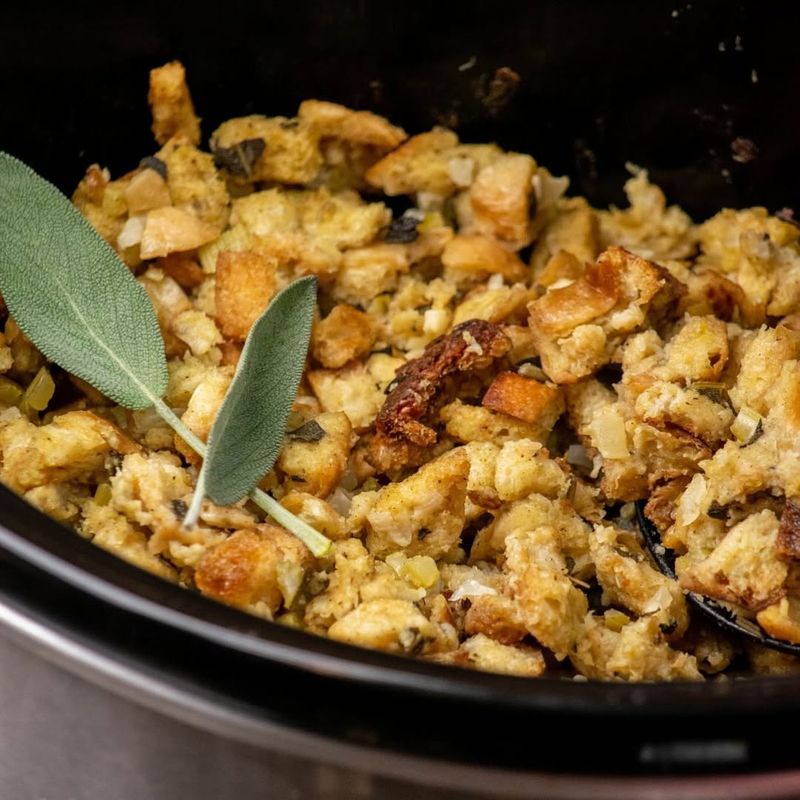 Slow Cooker Stuffing