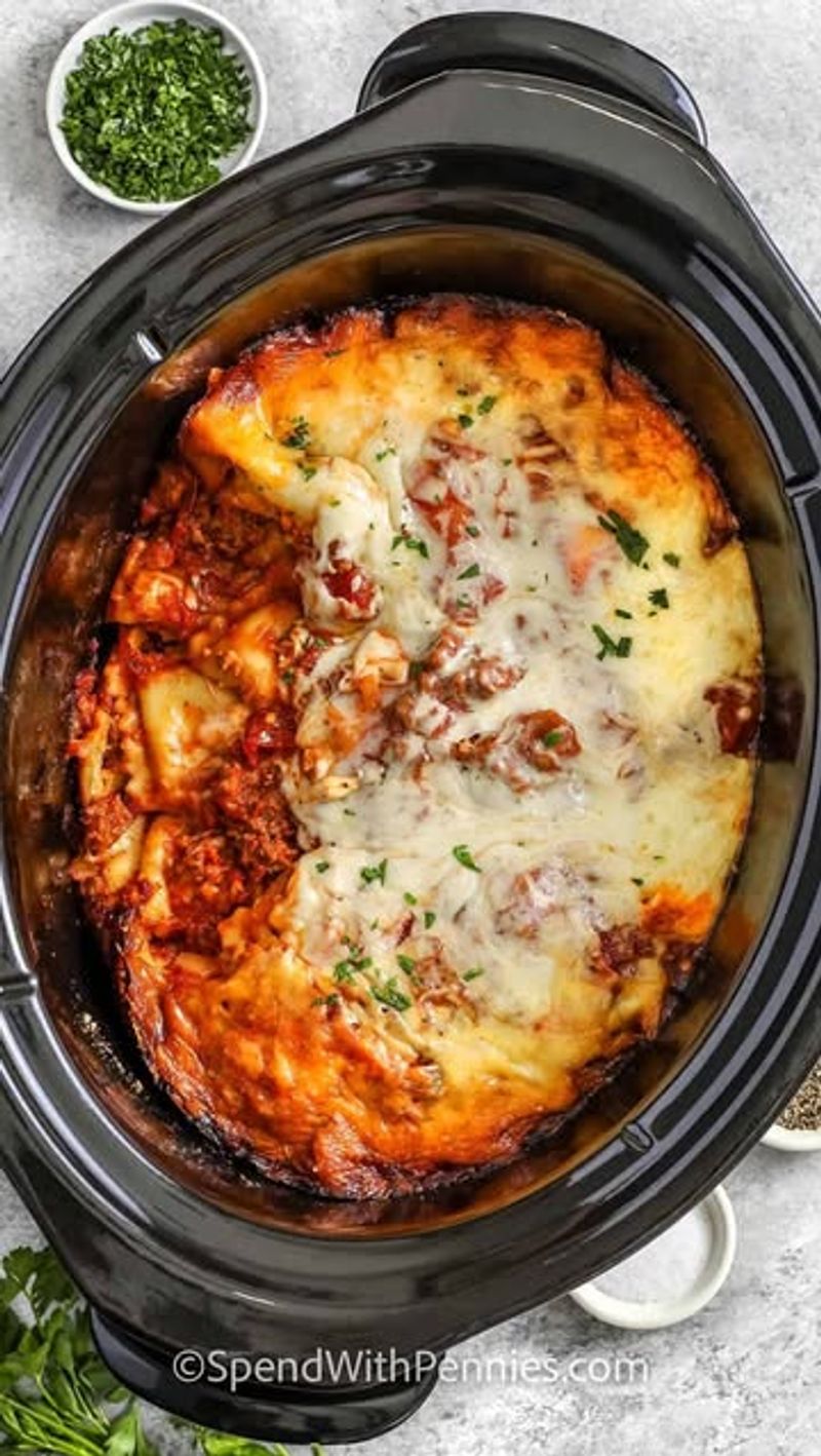 Slow Cooker Lasagna