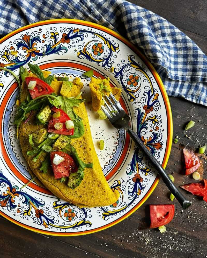 Chickpea Omelette