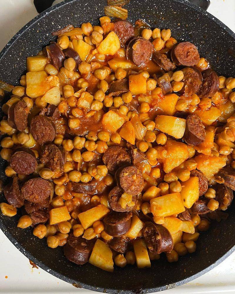 Spanish Chorizo and Chickpea Stew
