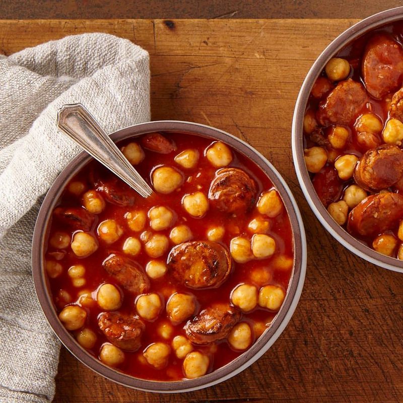 Spanish Chorizo and Chickpea Stew