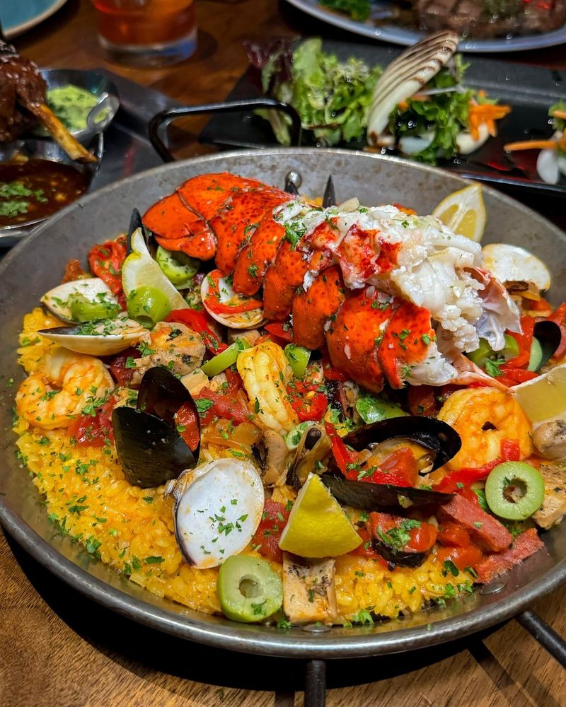 Spanish Seafood Paella