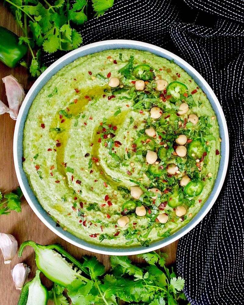Spicy Avocado Hummus