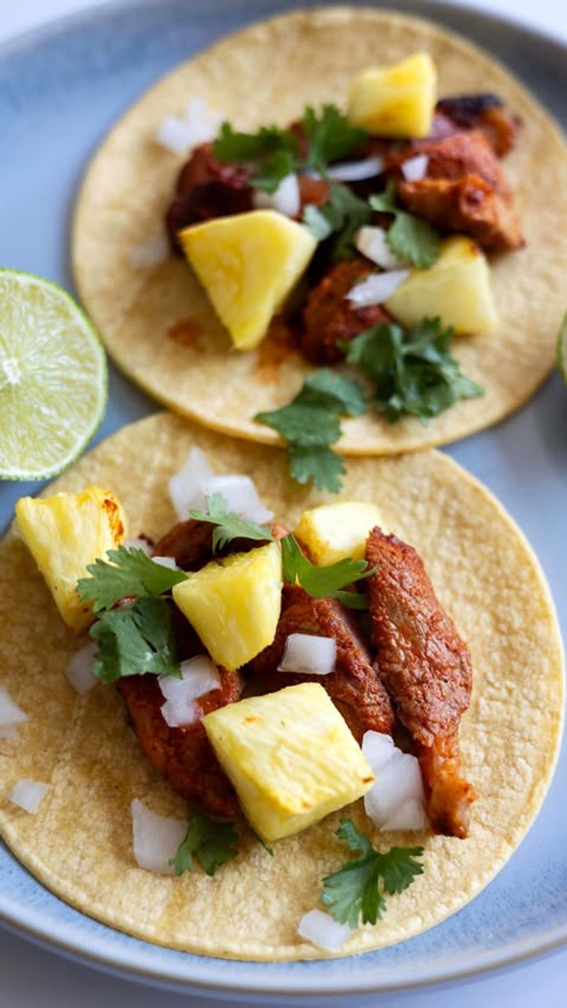 Spicy Pineapple Tacos