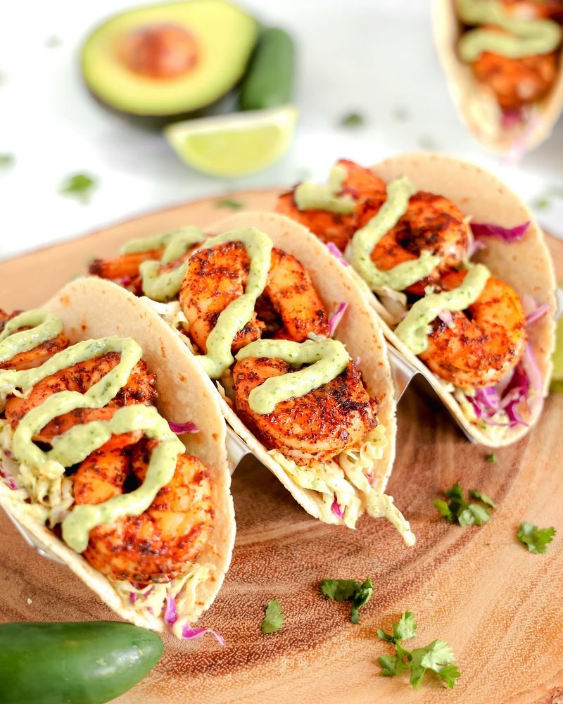 Spicy Shrimp Tacos