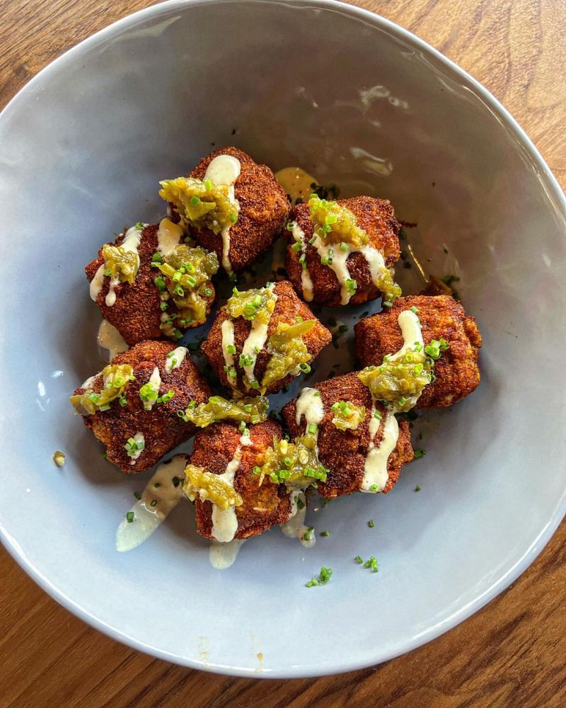 Spicy Tofu Nuggets
