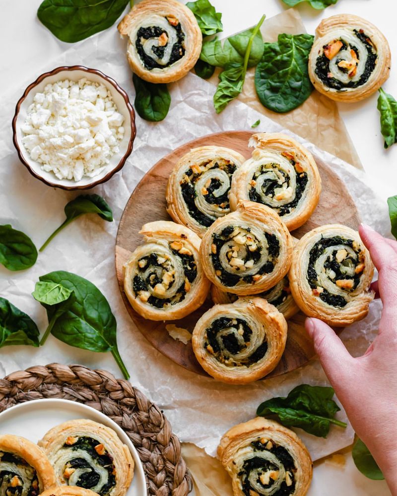 Spinach and Feta Puffs