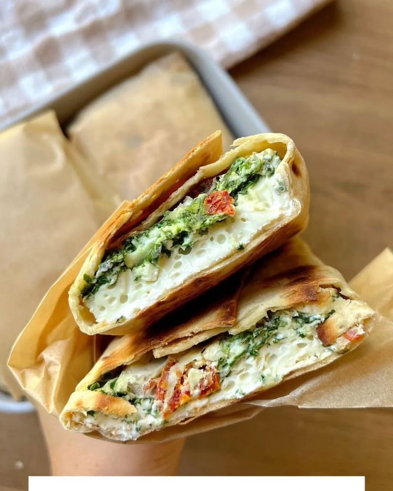 Spinach and Feta Wrap