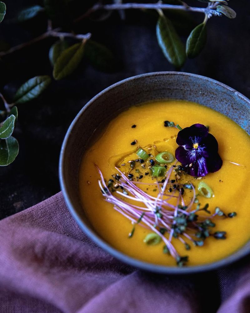 Squash Blossom Soup