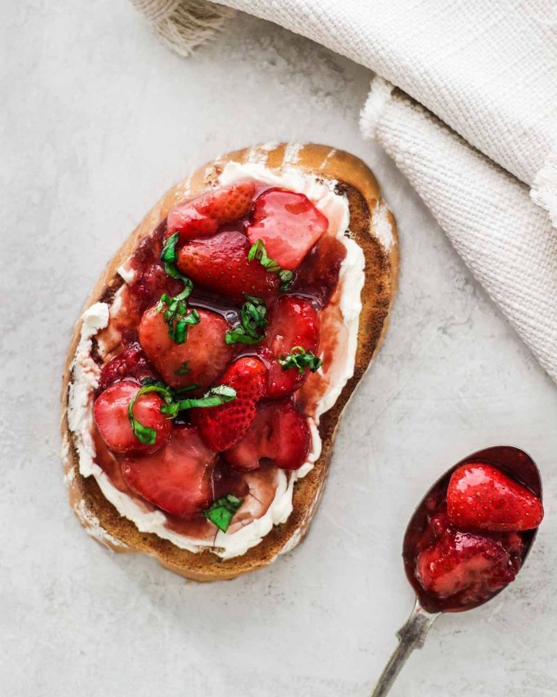 Strawberries and Balsamic