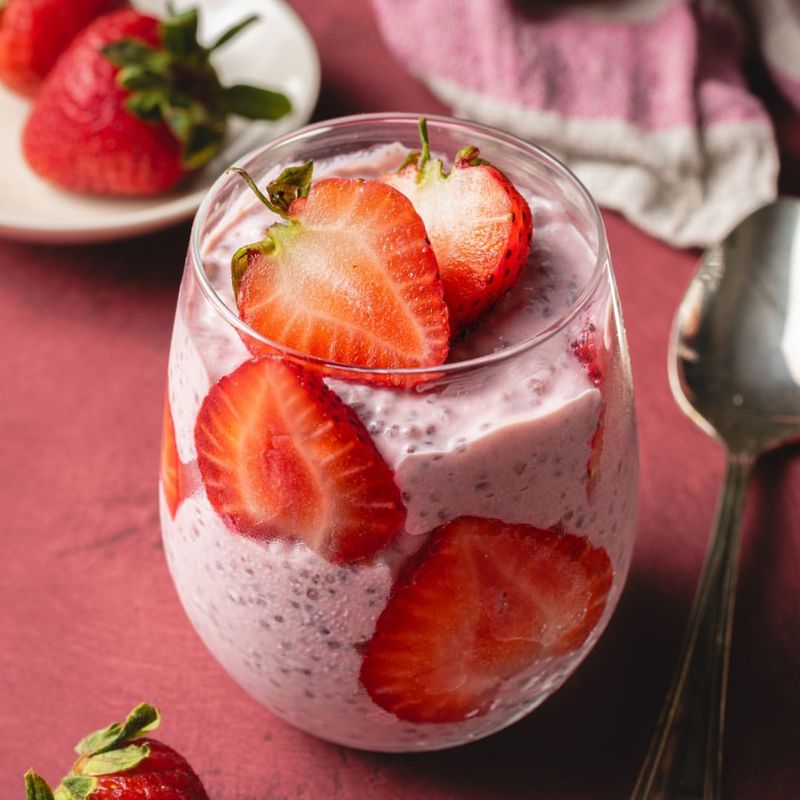 Strawberry Chia Pudding