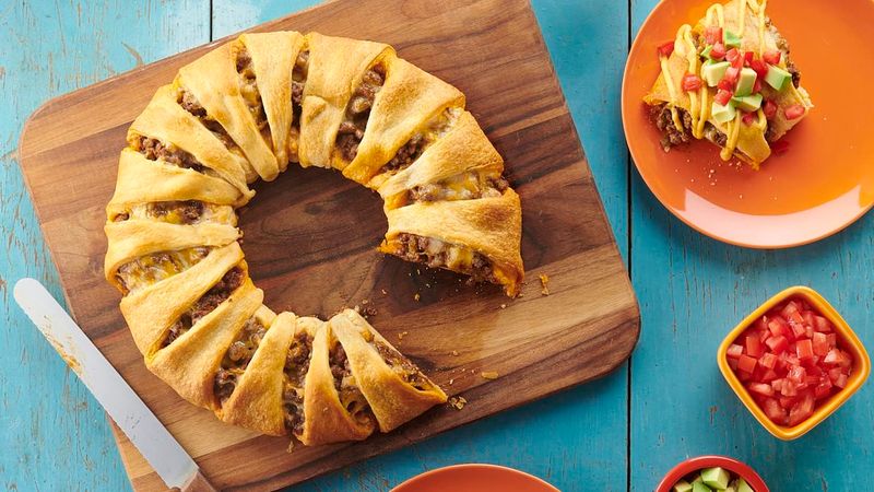 Stuffed Taco Crescent Rolls