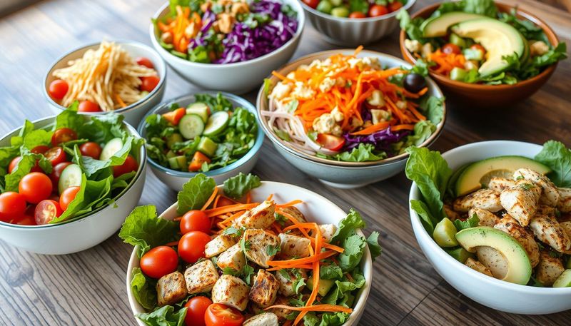 Subway Veggie Delite Salad