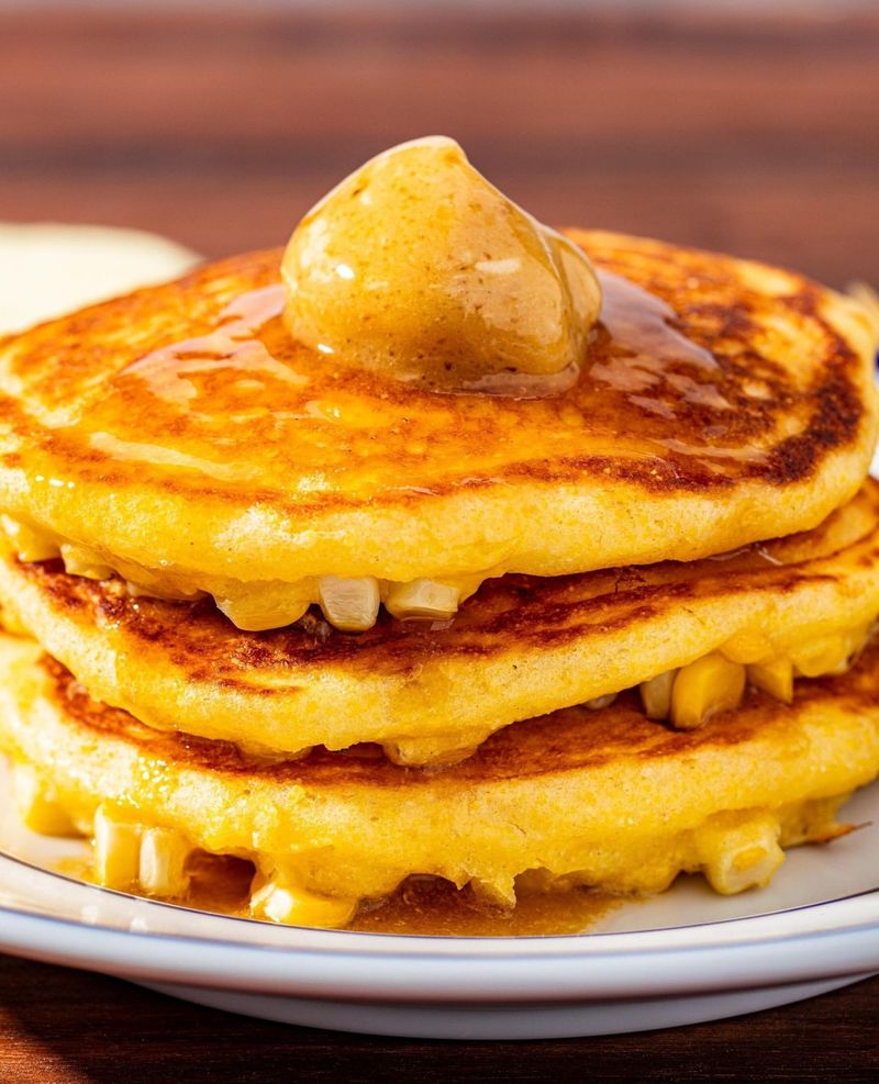 Sweet Corn Pancakes