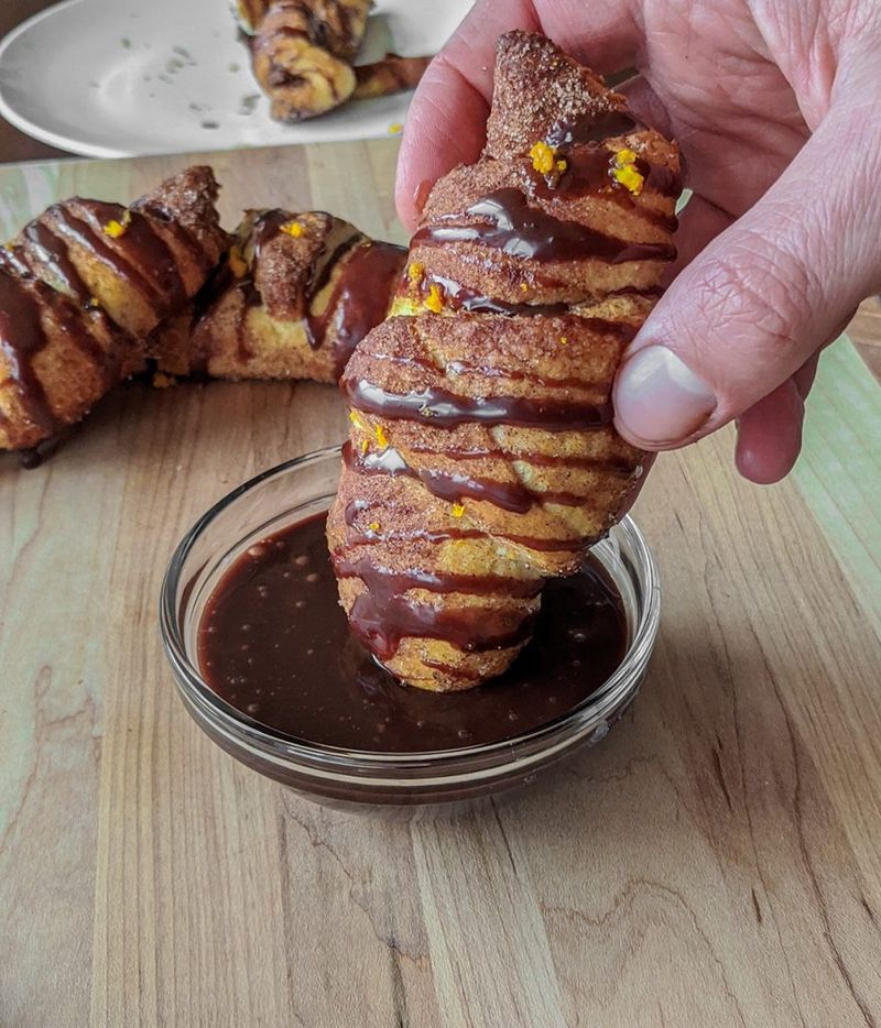 Sweet Nutella Croissants