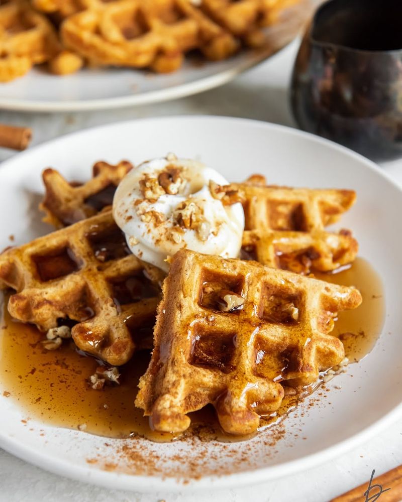 Sweet Potato Waffles