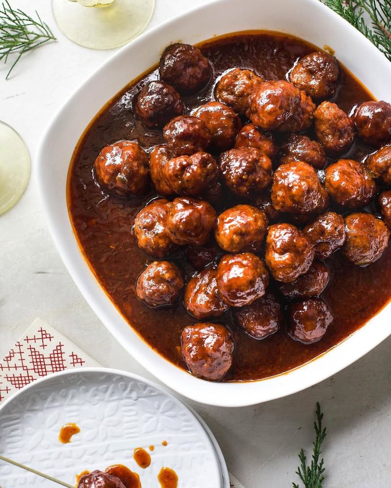 Sweet and Spicy Meatballs