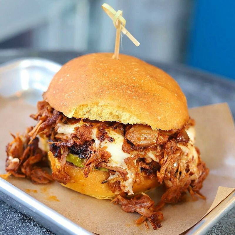 The BBQ Pulled Jackfruit Sandwich