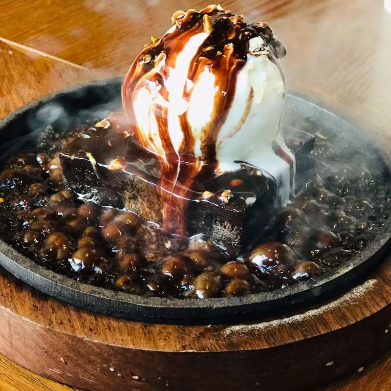 The Enigma of Sizzling Ice Cream