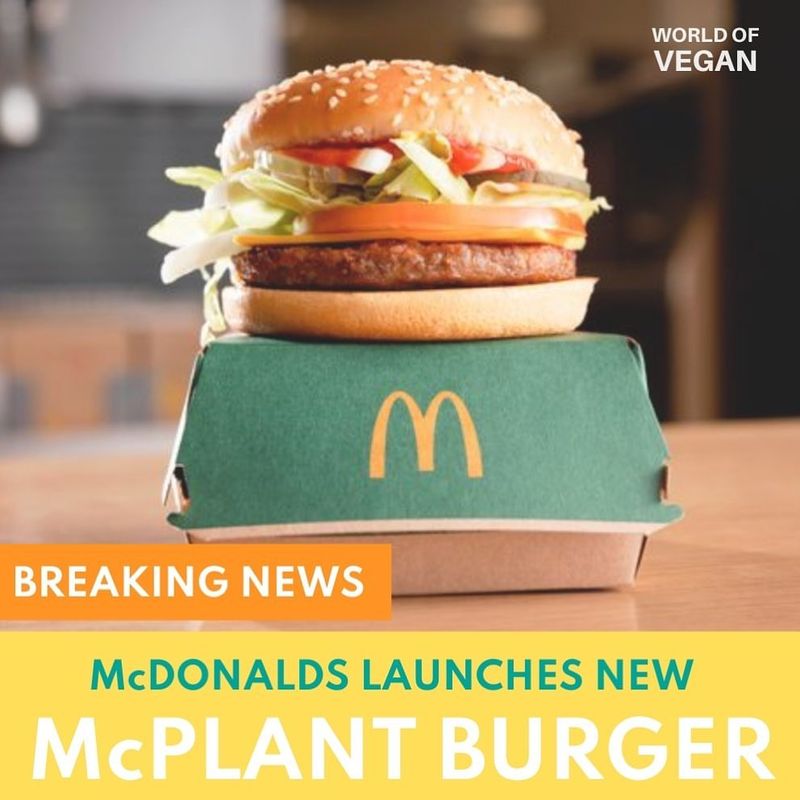 The Vegan McPlant Burger