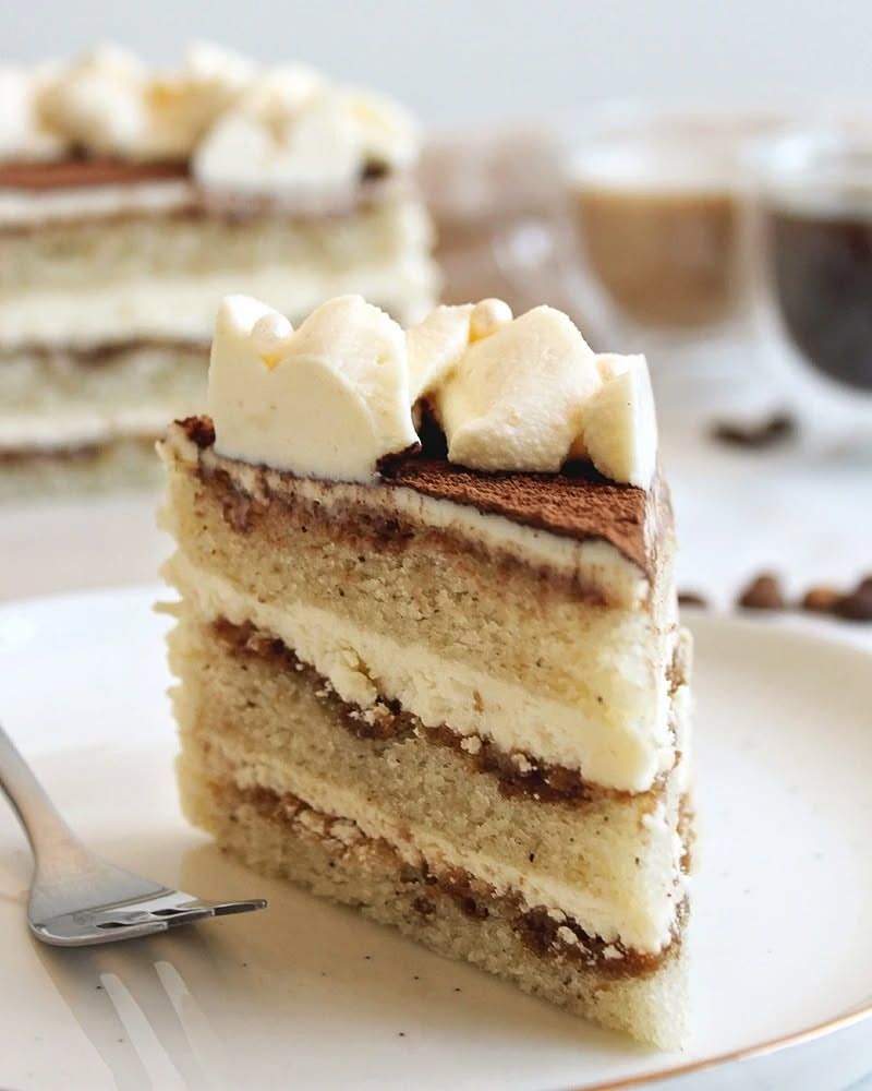 Tiramisu Layer Cake