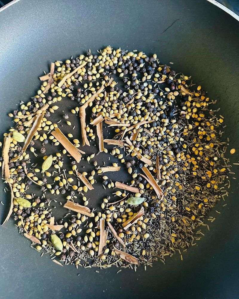 Toast Spices Before Use