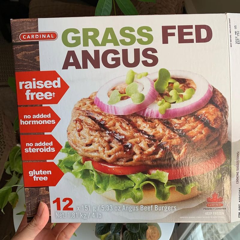 Trader Joe's Grass-Fed Angus Beef Burgers