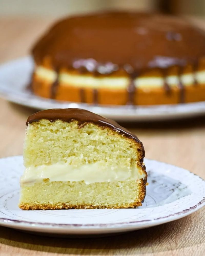 Traditional Boston Cream Pie