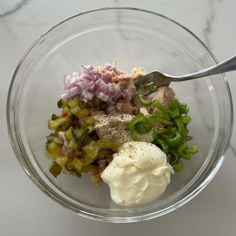 Tuna Salad with Pickles
