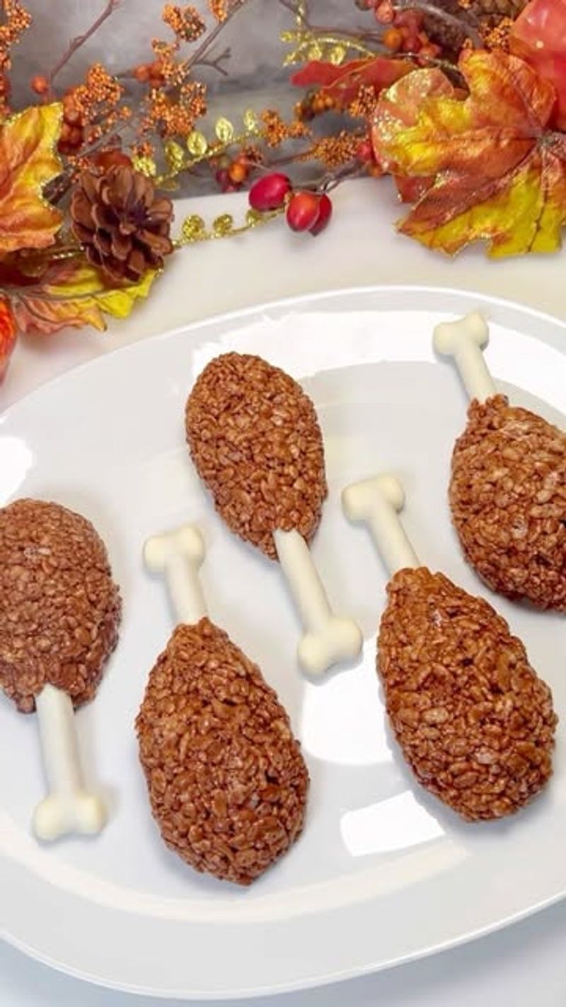 Turkey Rice Krispie Treats
