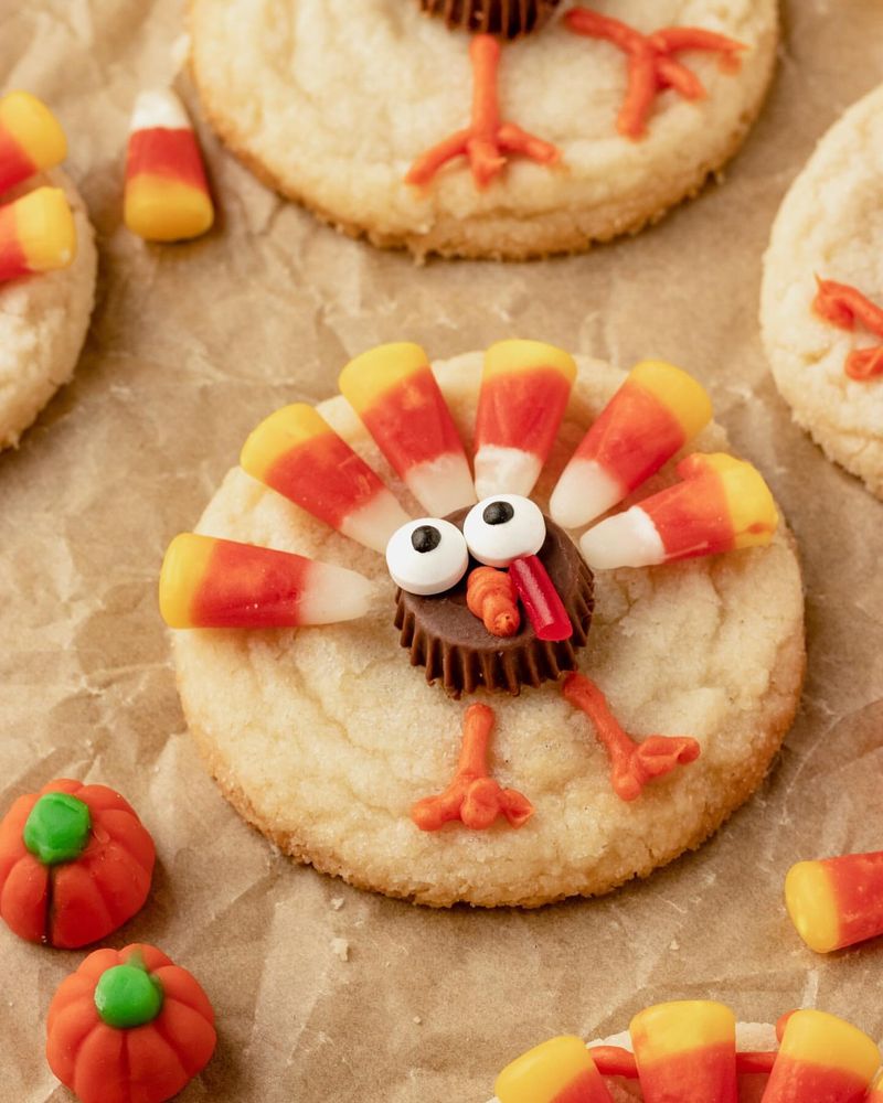 Turkey-Shaped Cookies