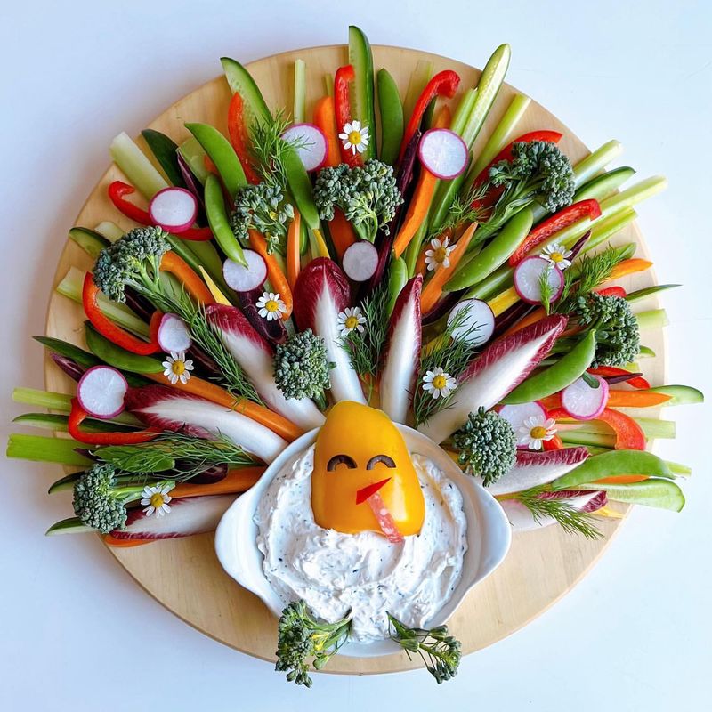 Turkey Veggie Platter