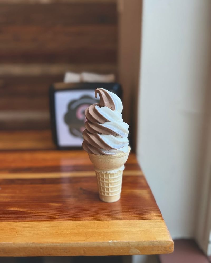 Vanilla Soft Serve Cone
