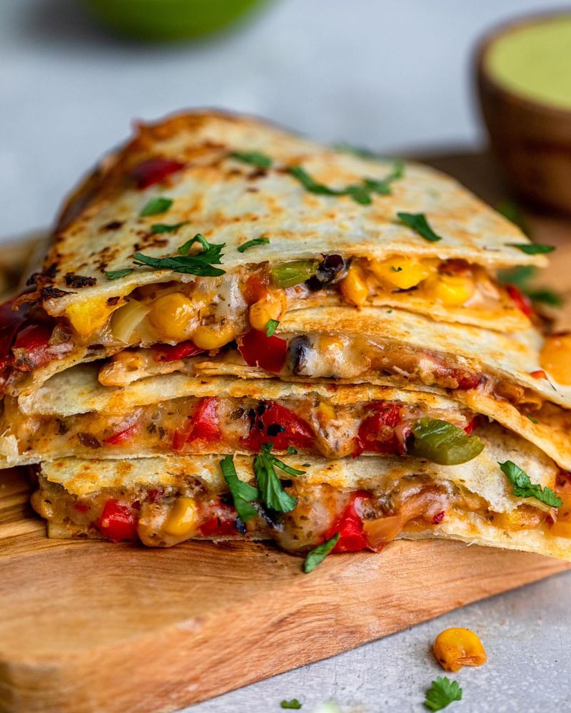 Veggie-Loaded Quesadillas